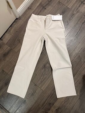 lululemon athletica Cream Straight-Leg Pants